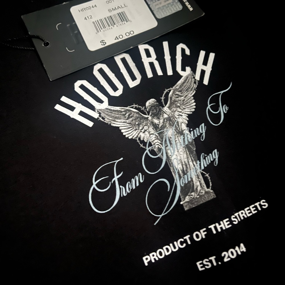 Hoodrich Black Graphic Tee - Picture 1 of 3